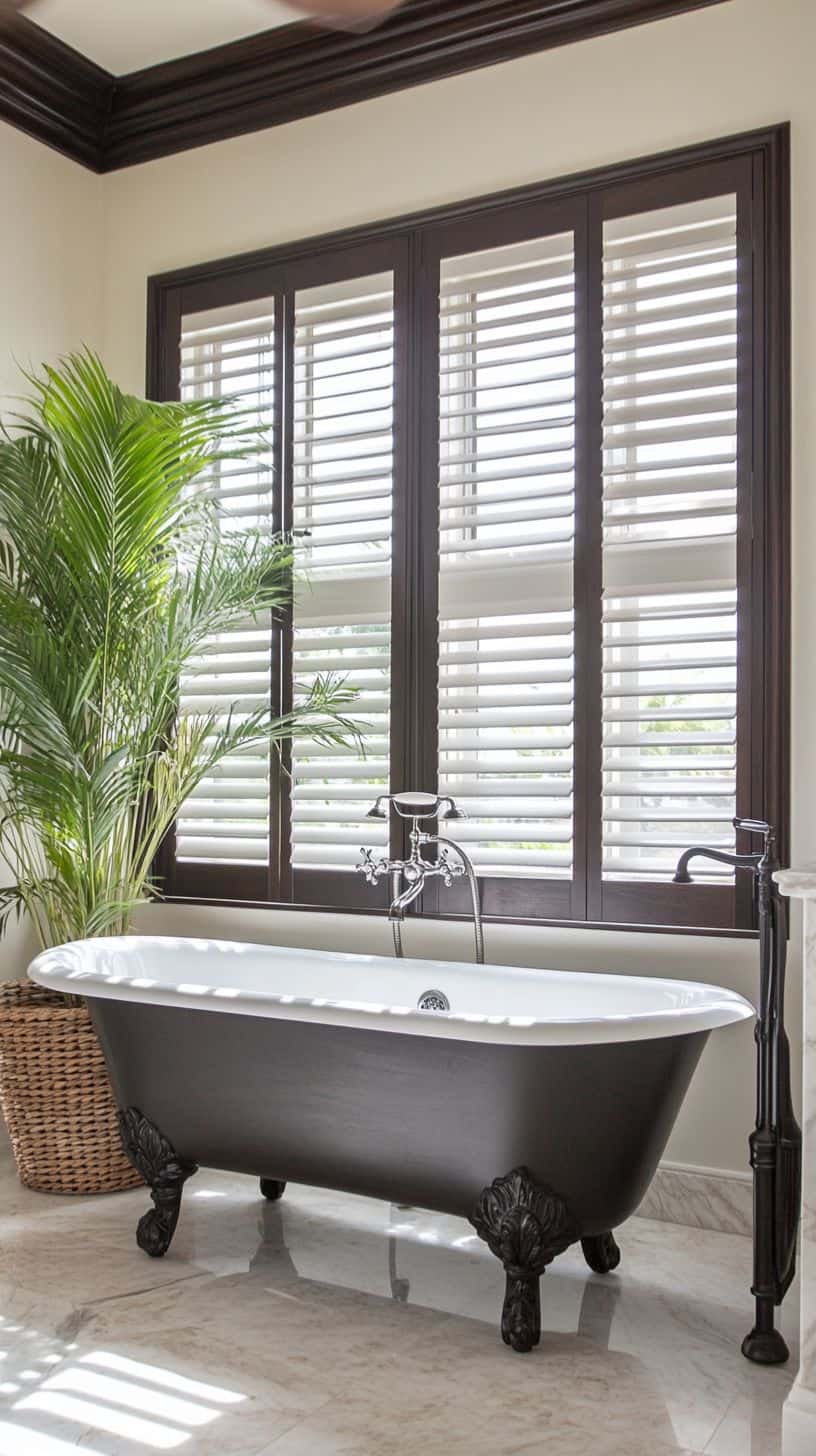 West indies british colonial bathroom