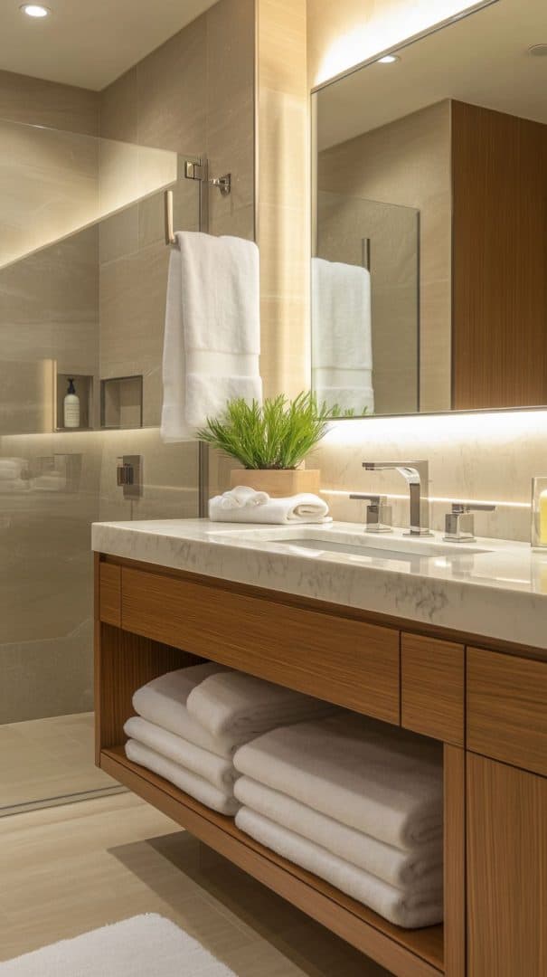 14 Modern Hotel Bathroom Aesthetic: Fresh Ideas for Your Space ...