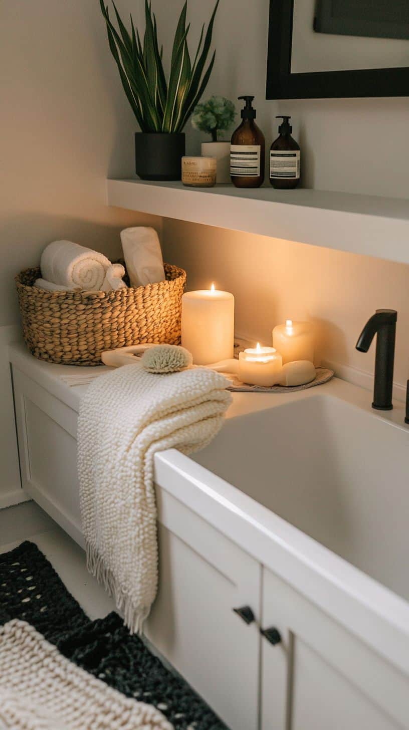 Tiny bathroom on a budget
