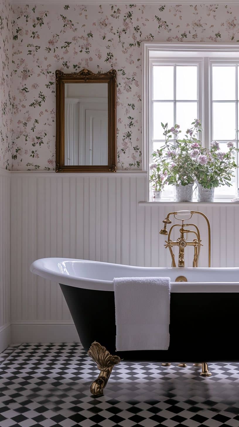 Traditional british bathroom