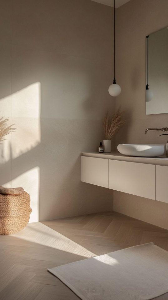 14 Bathroom Wood Floor Ideas: From Dark and Dramatic to Light and Airy ...