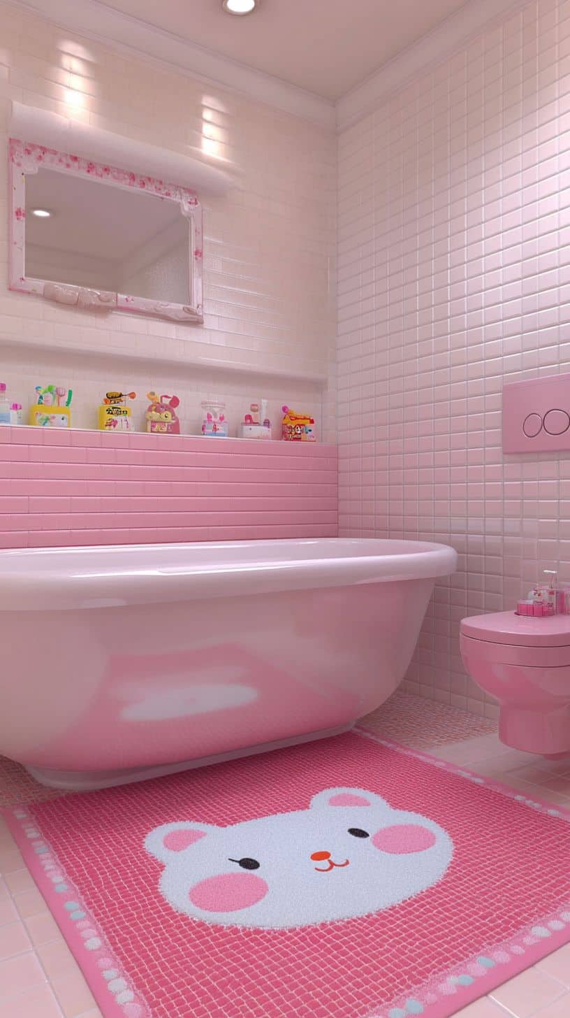 Hello kitty bathroom for kids