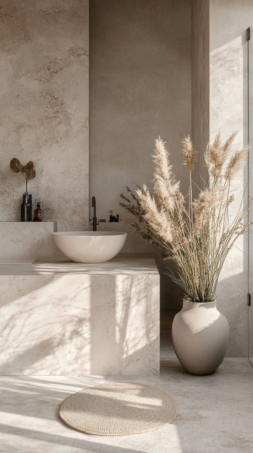 Modern neutral bathroom