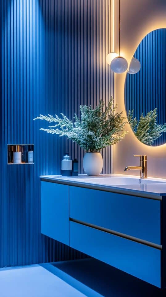 13 Modern Bathroom Vanity Trends: Blue, Green, Black & Beyond - Glamorous Place