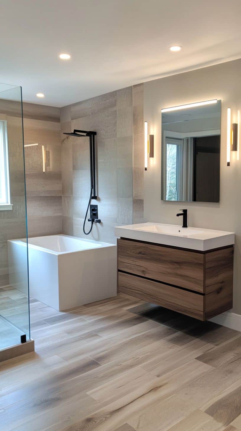 Master bathroom remodel