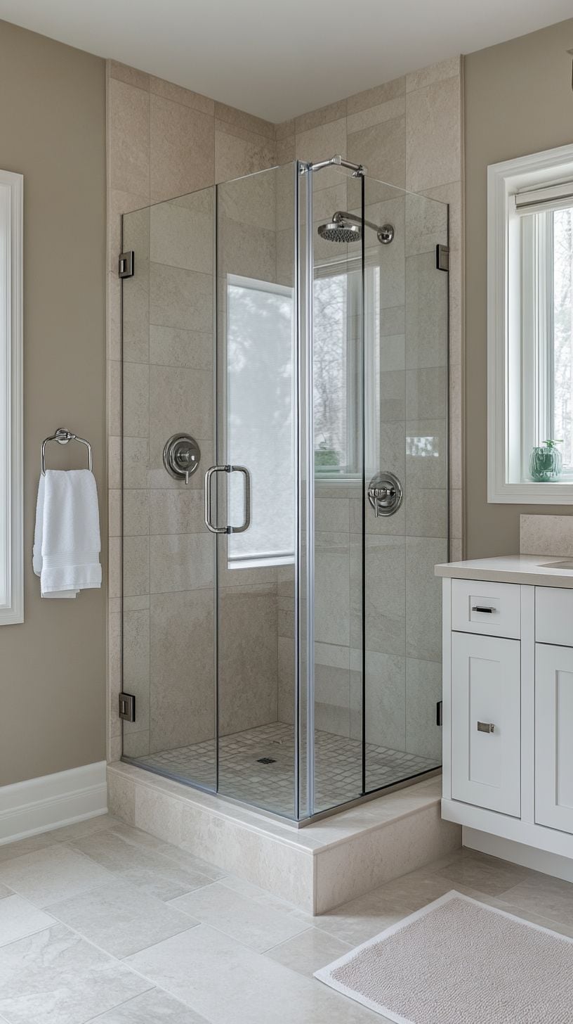 German bathroom with hardware