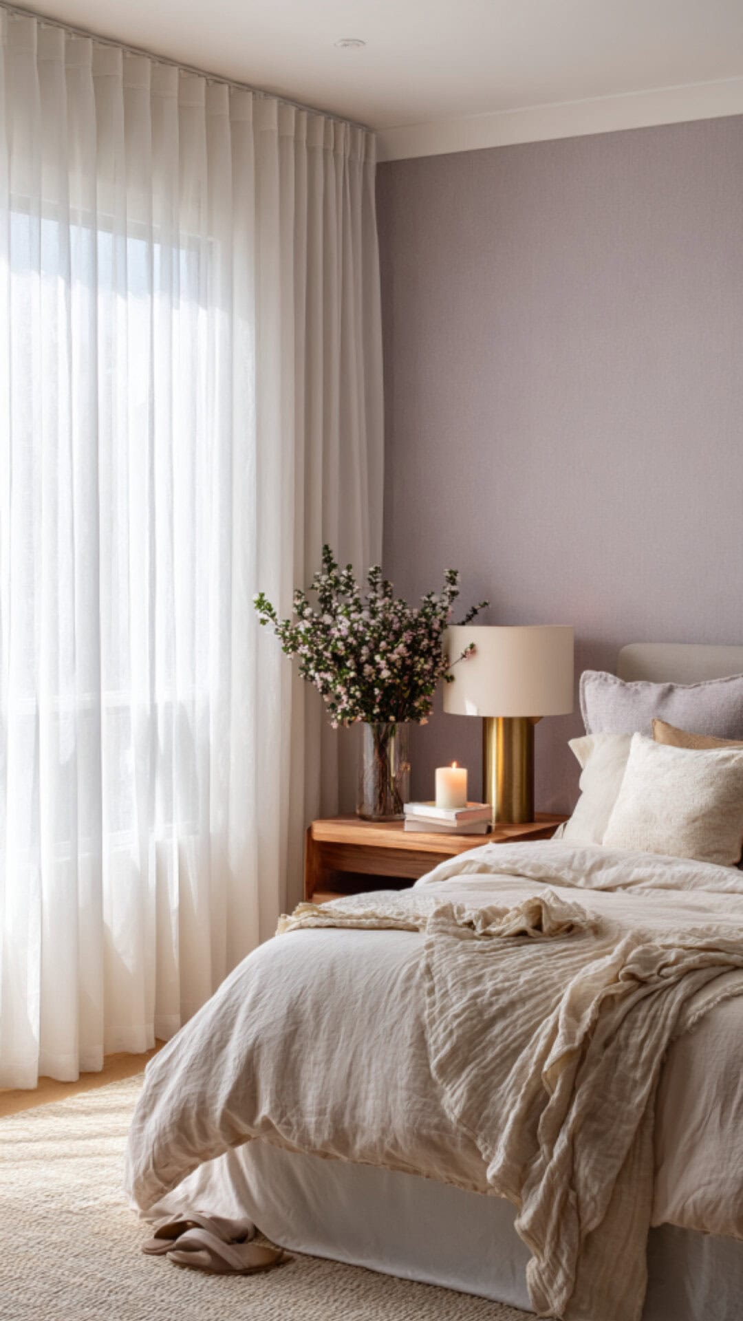 curtain for modern luxury bedroom