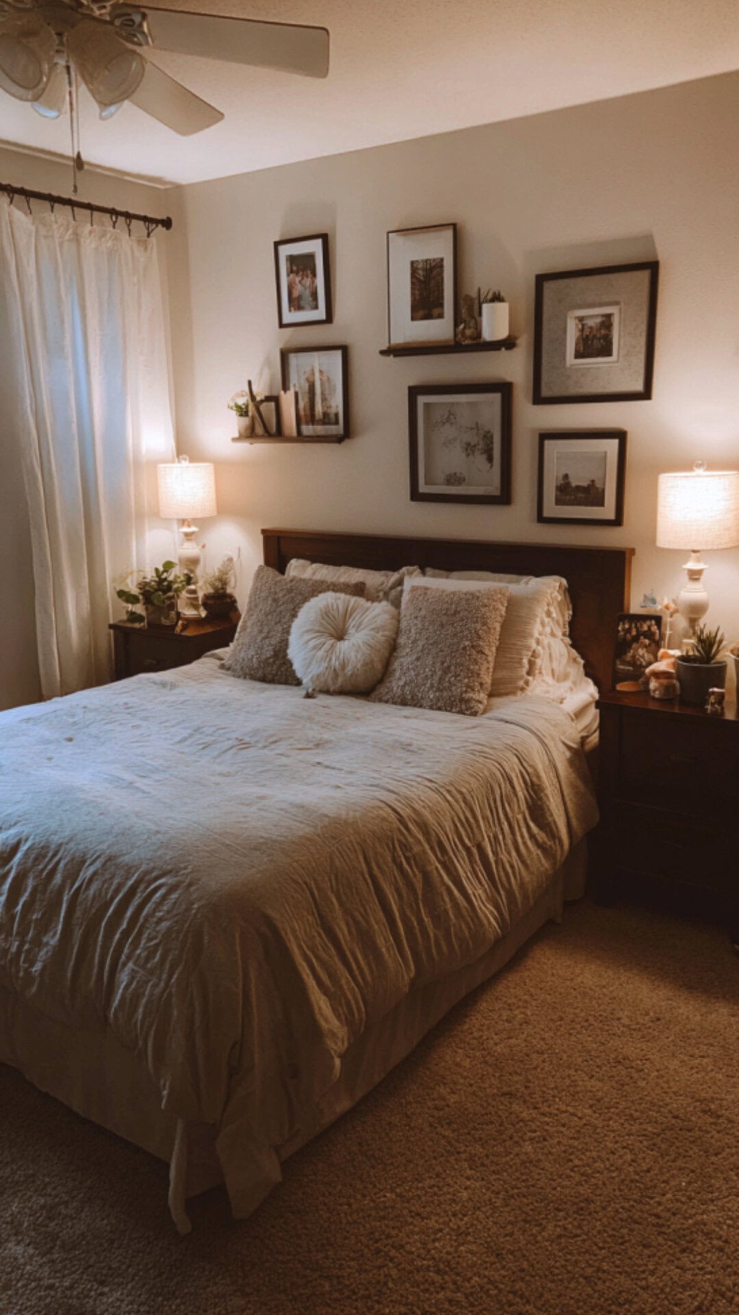couple bedroom aesthetic
