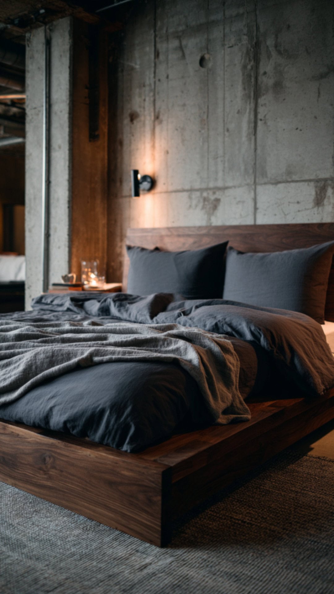 cozy bedroom for men