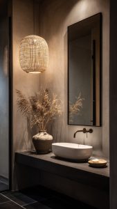 11 Japandi Bathroom Designs for a Calm Space - Glamorous Place