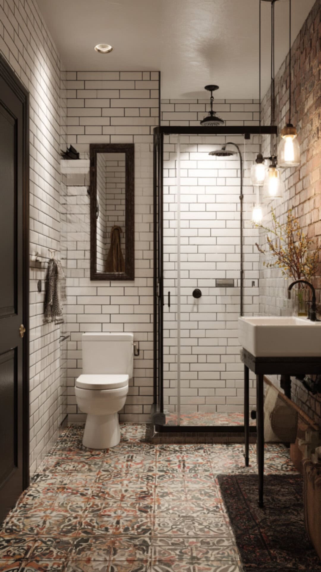 Farmhouse Bathroom Tile Inspiration