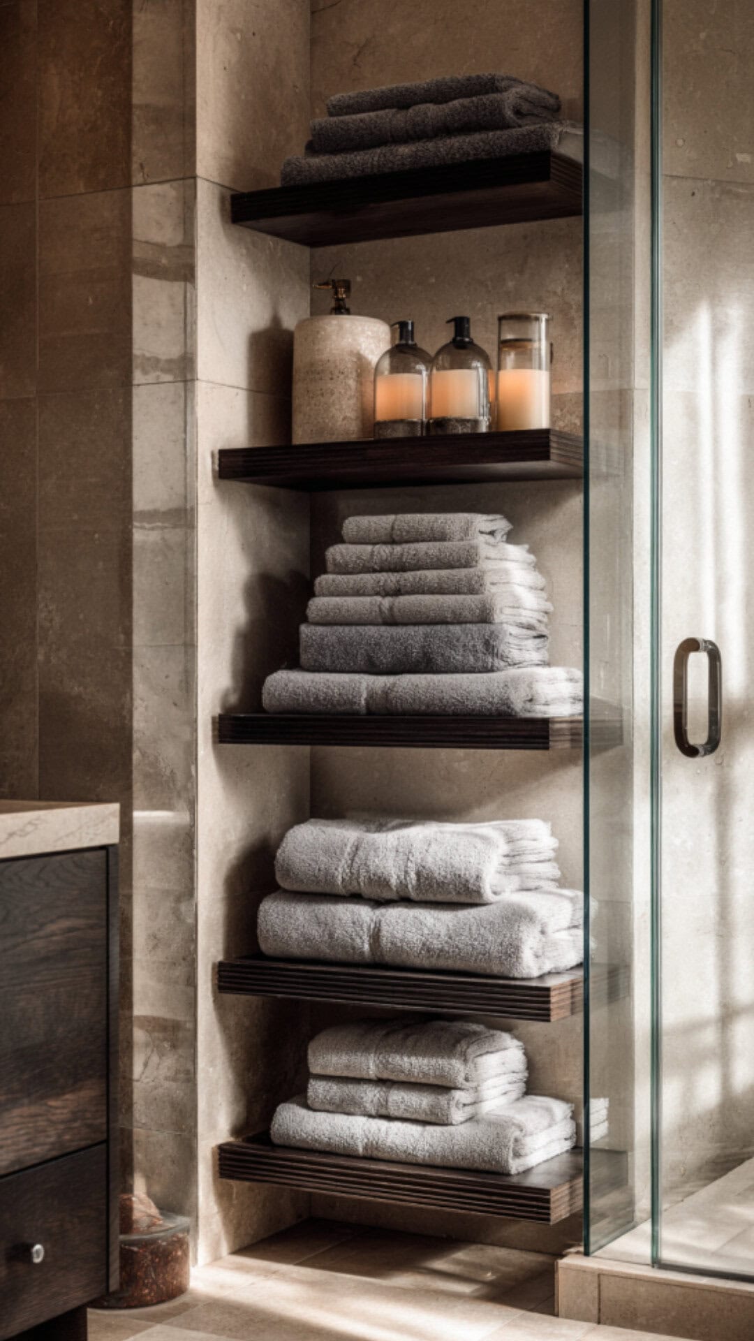 Bathroom Shelves for Towels