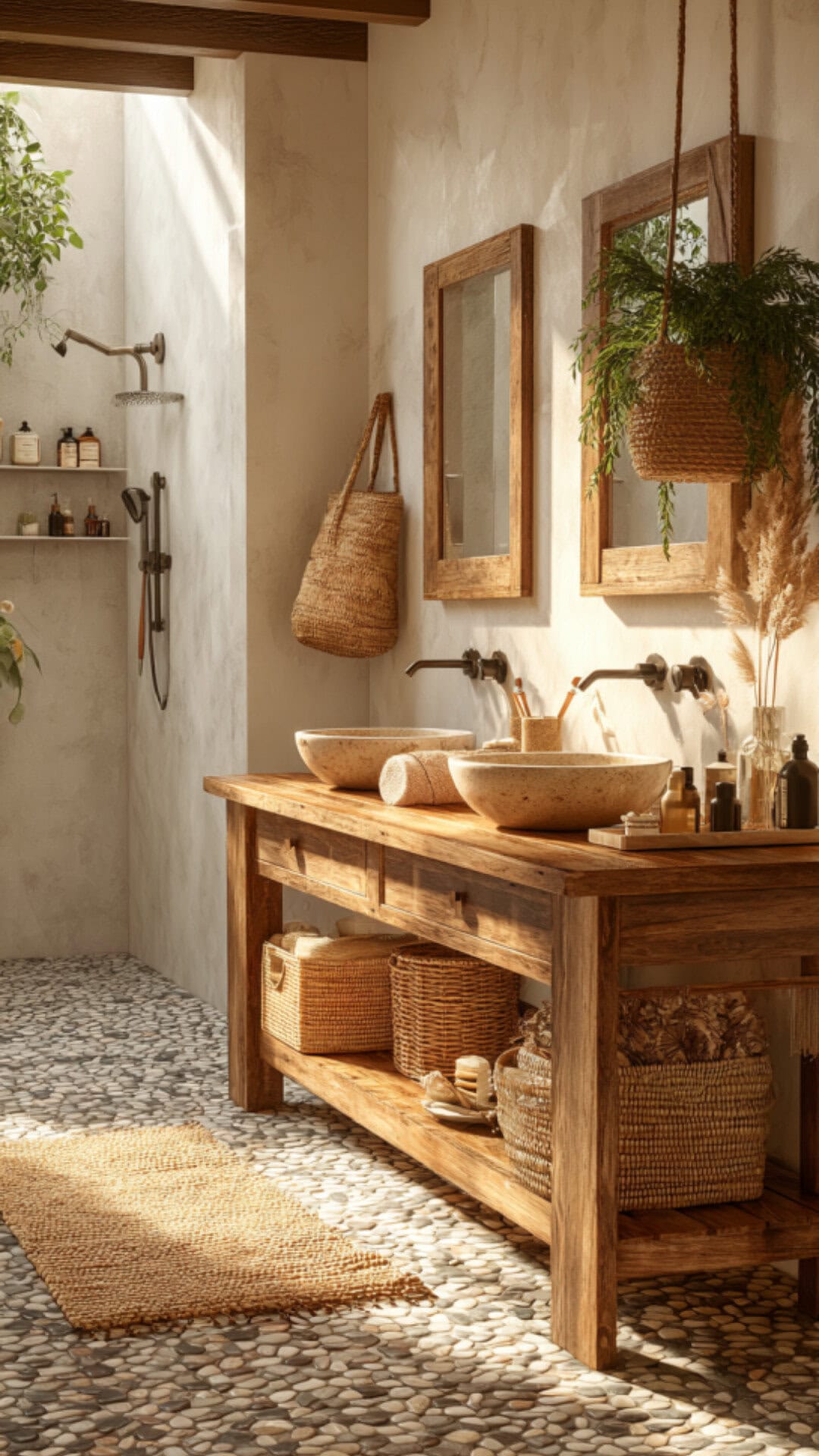 Boho Bathroom Vanity Inspiration