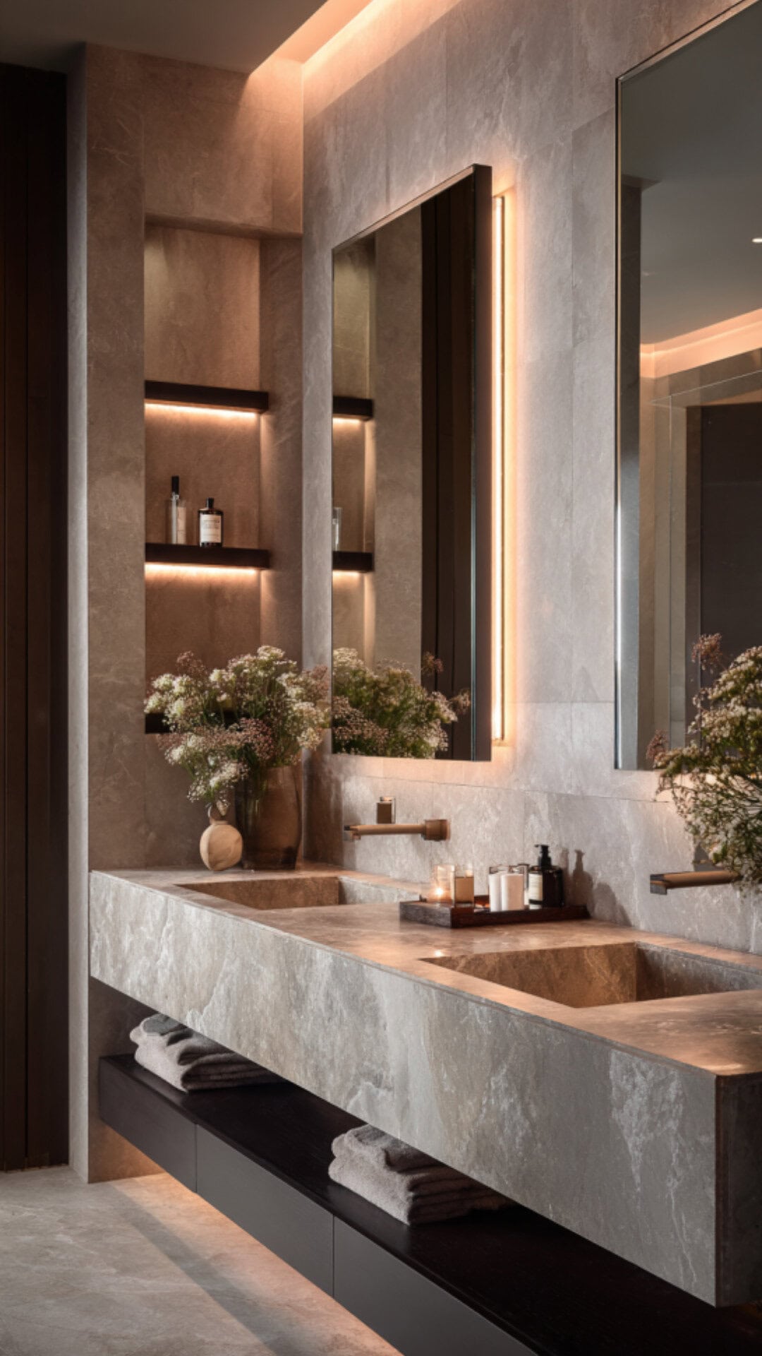 Modern Luxury Bathroom Mirror Design Focus