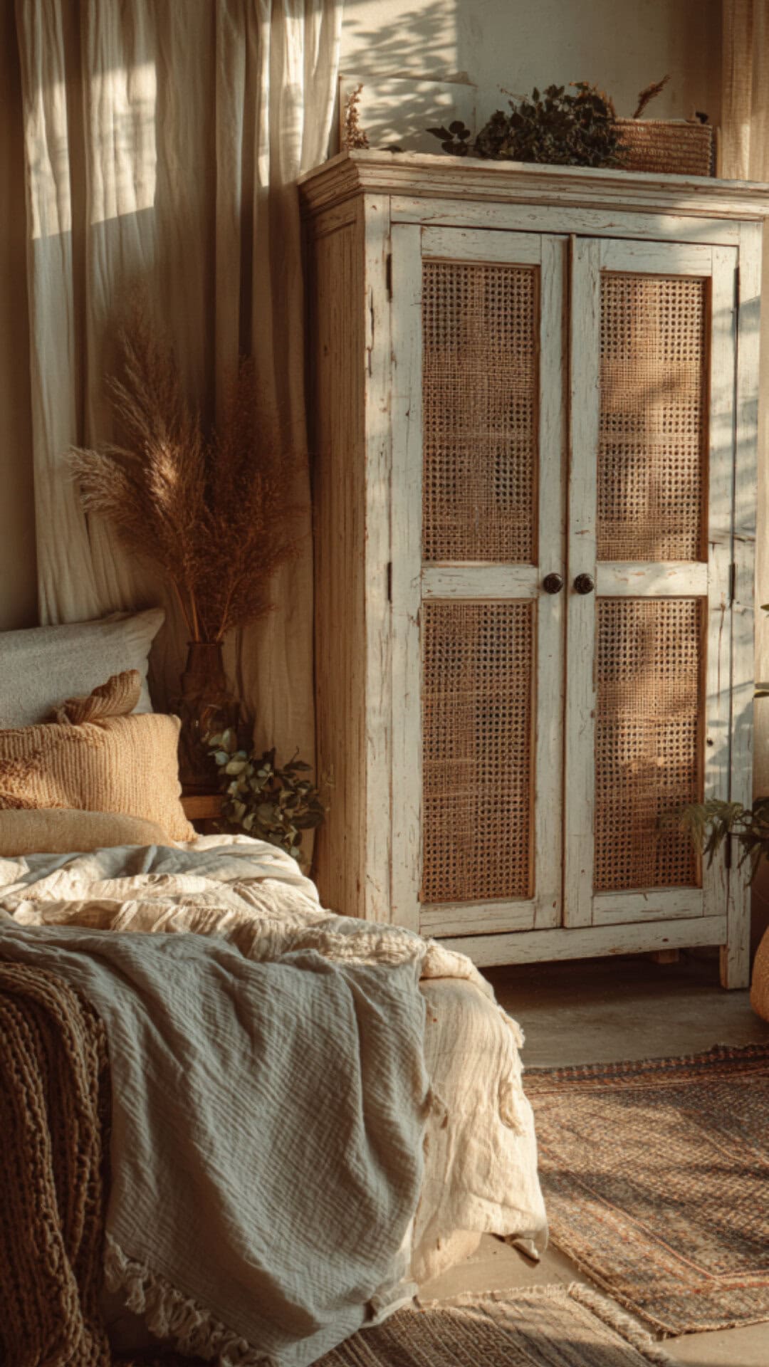 boho wardrobe for the bedroom