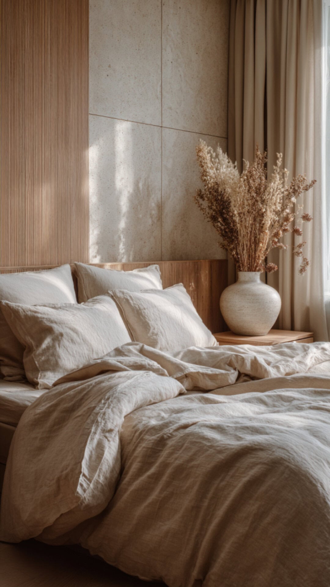 modern luxury bedroom beige