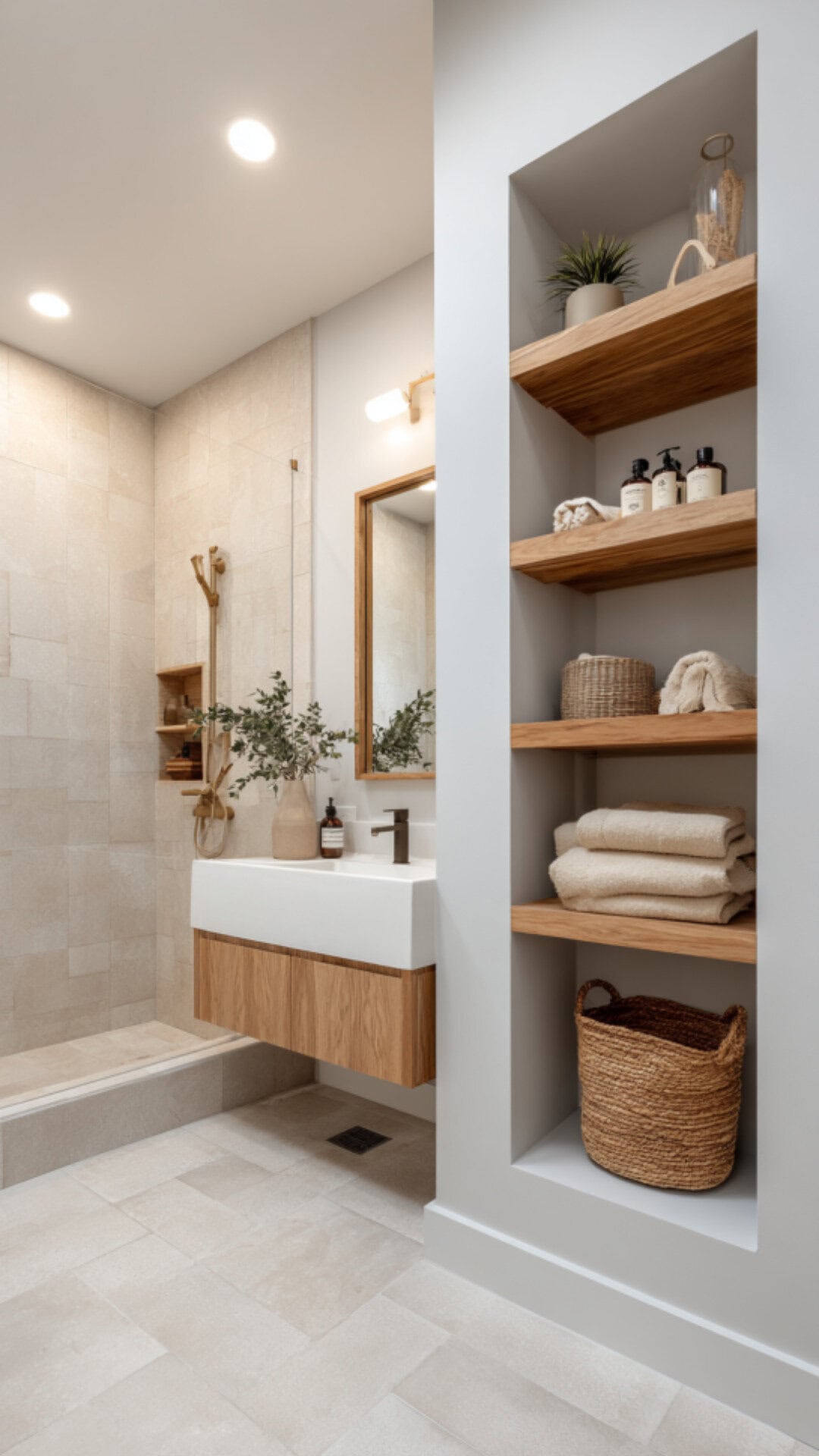 Bathroom Storage That Doubles as Decor