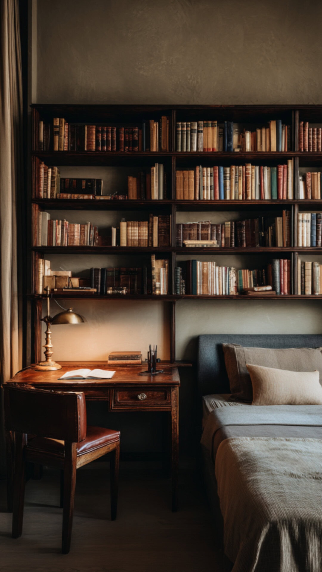 academia bedroom aesthetic