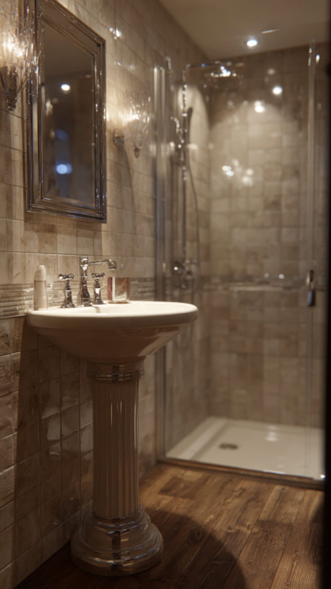 1. Bathroom Sink Pedestal Sink
