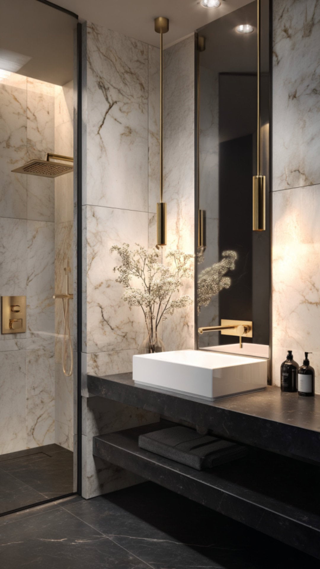 Luxury Masculine Bathroom