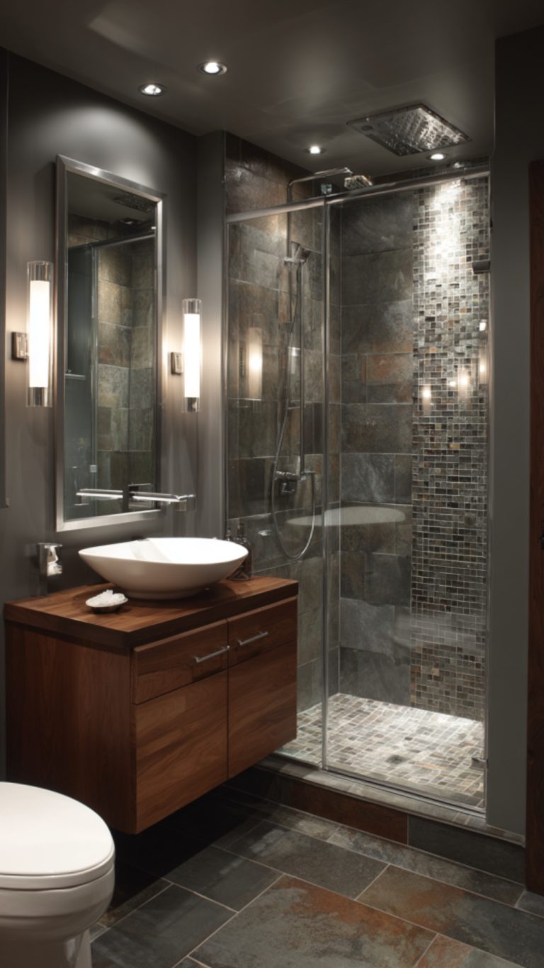 Elegant Brown Bathroom Ideas: 12 Inspirations - Glamorous Place