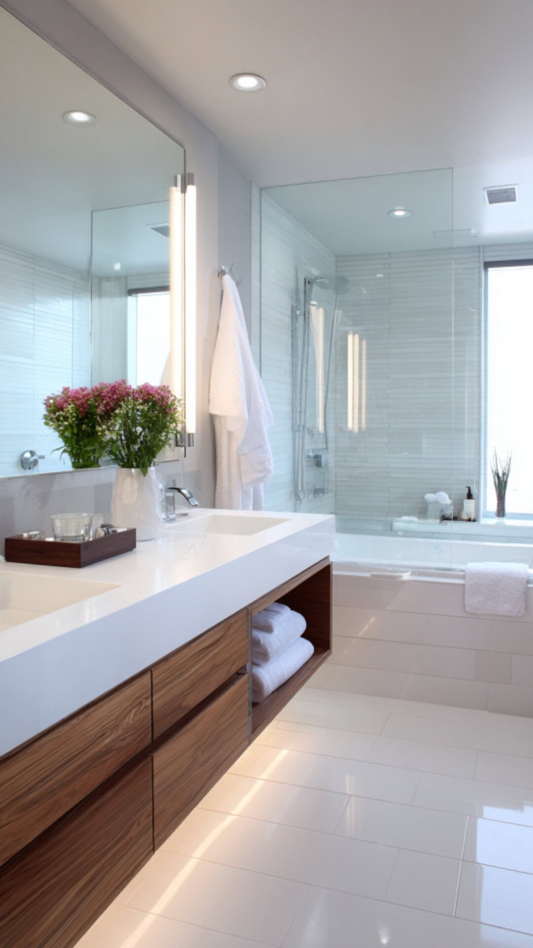 11. Bathroom Counter Modern