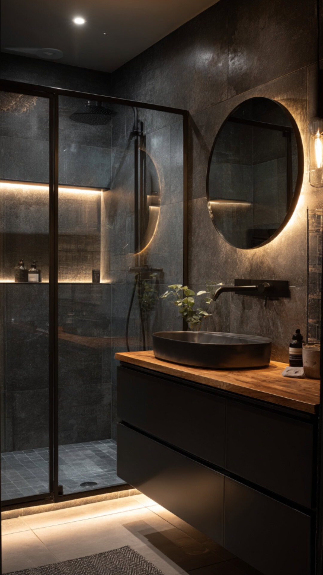 12. Spa Bathroom Black