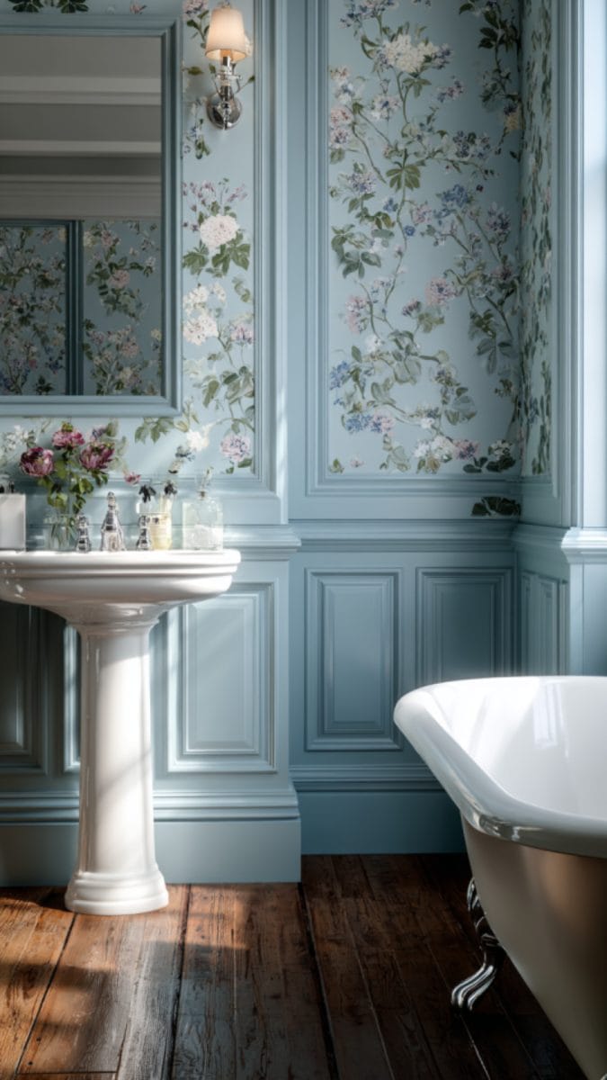 13 Elegant Wainscoting Bathroom Ideas for Every Style - Glamorous Place