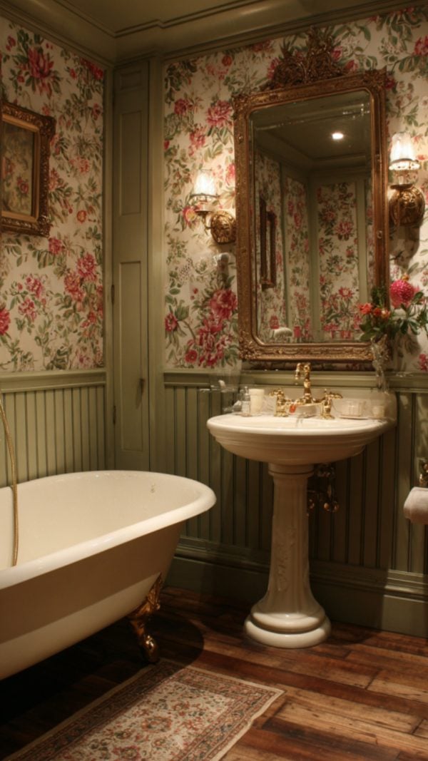 14 Cozy Country Bathroom Looks to Try - Glamorous Place - Country Bathroom Style