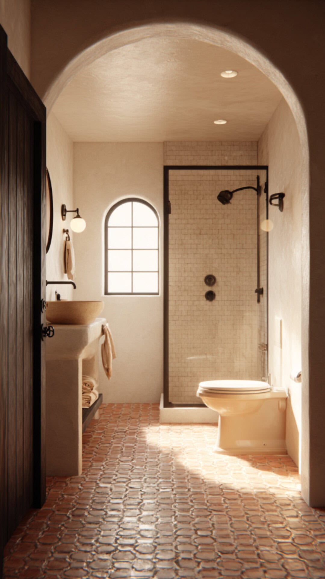 Spanish Villa Bathroom