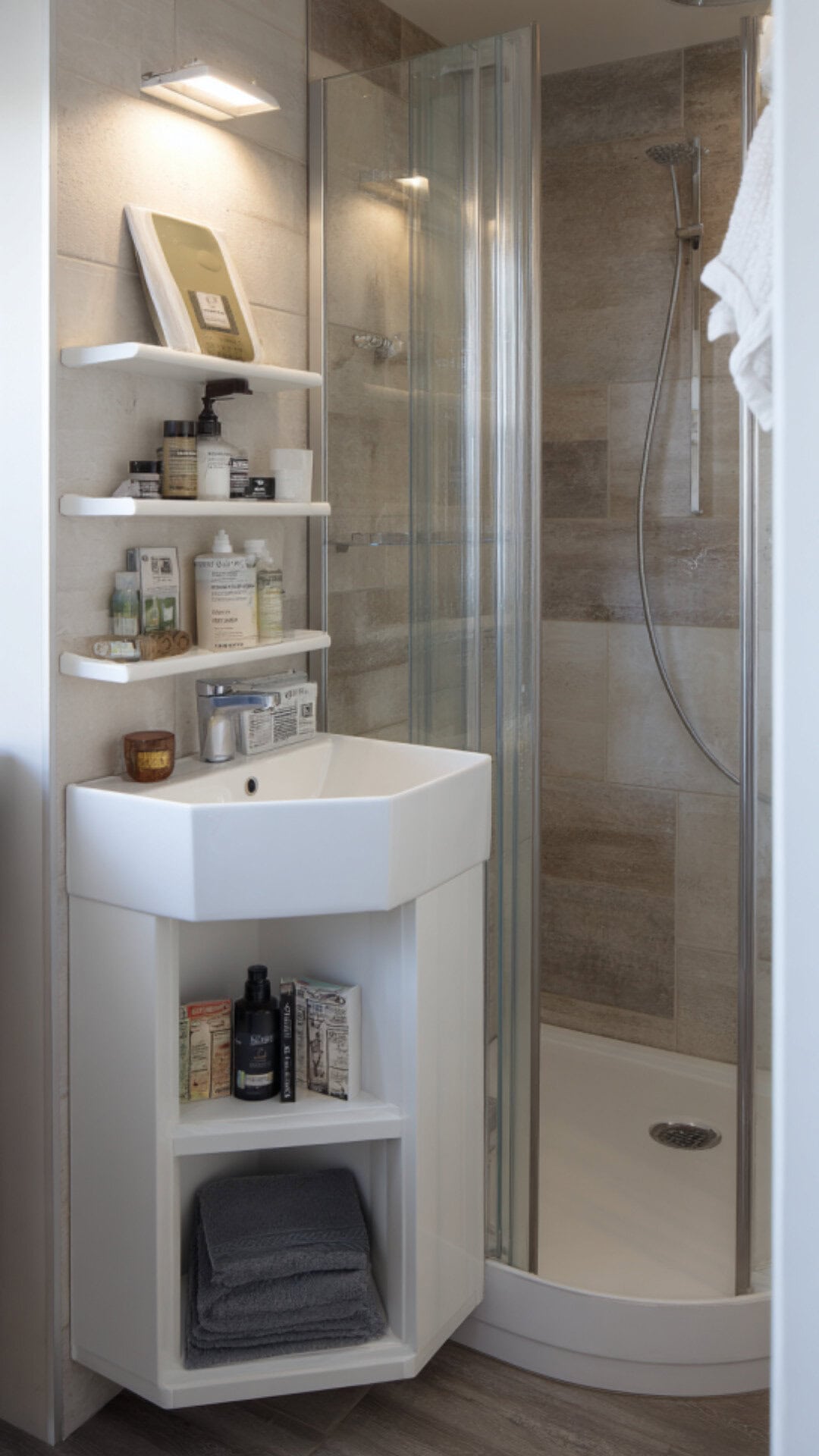 3. Bathroom Sink Corner Sink