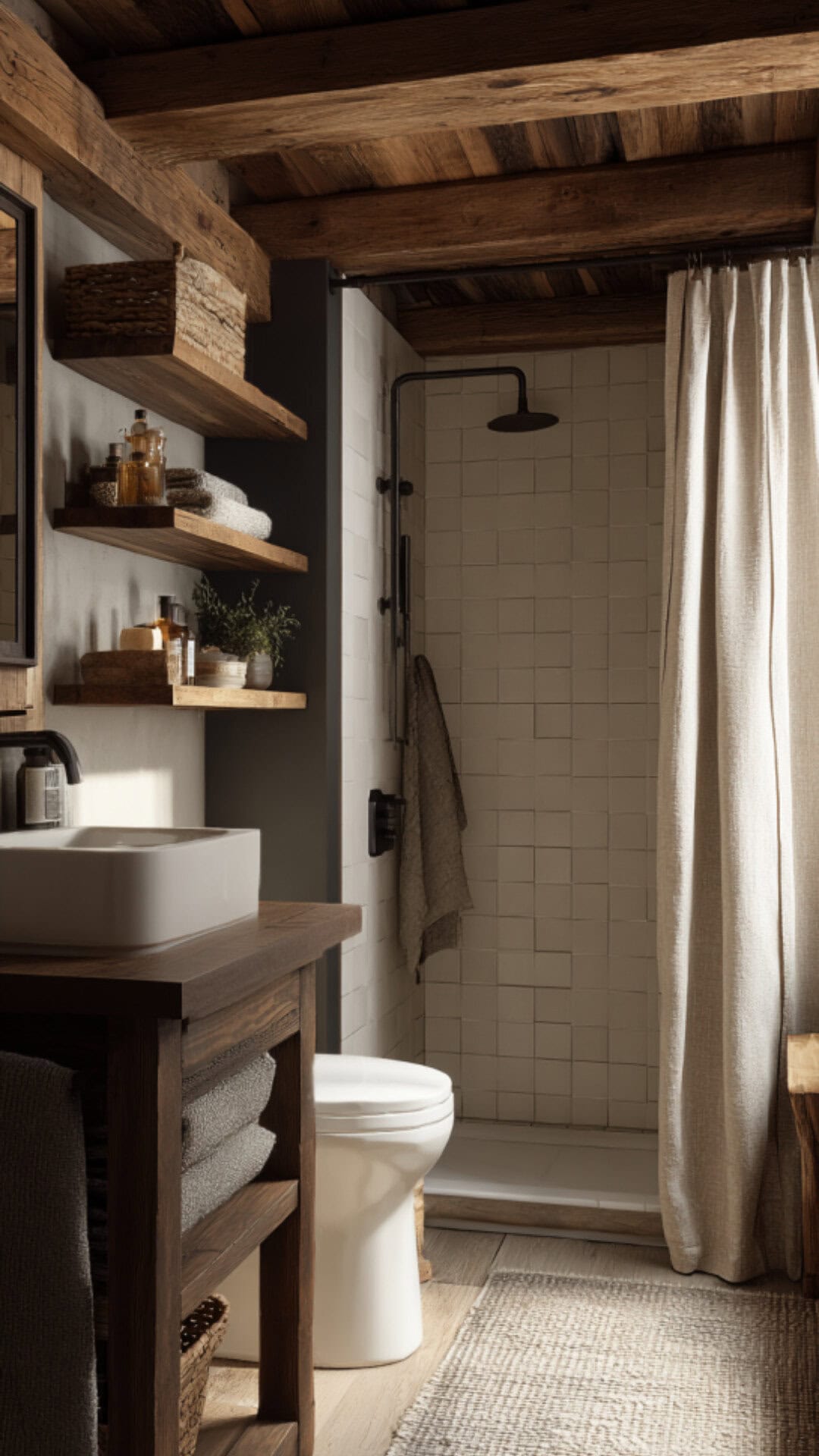 Cozy Cottage Bathroom