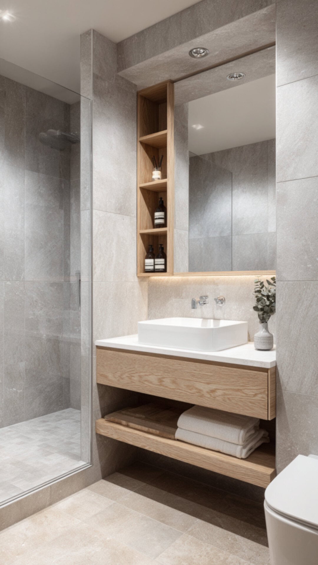 Minimalist Scandinavian Bathroom