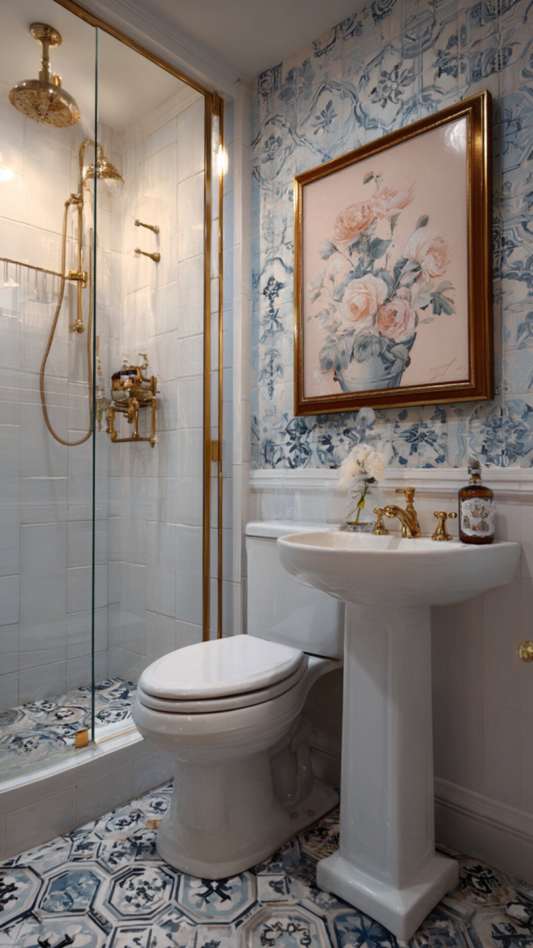 Vintage Cottage Bathroom