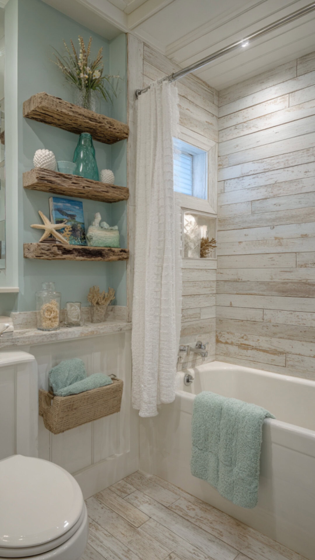 Beach Cottage Bathroom