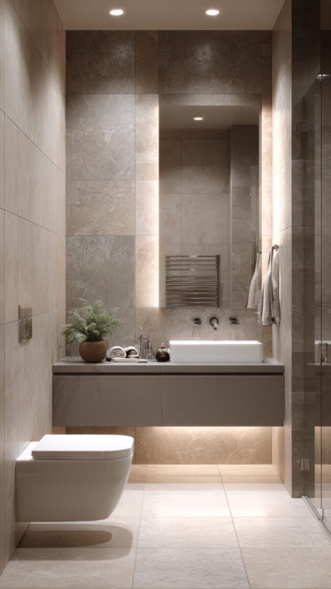 13 Beige Bathroom Designs to Inspire - Glamorous Place