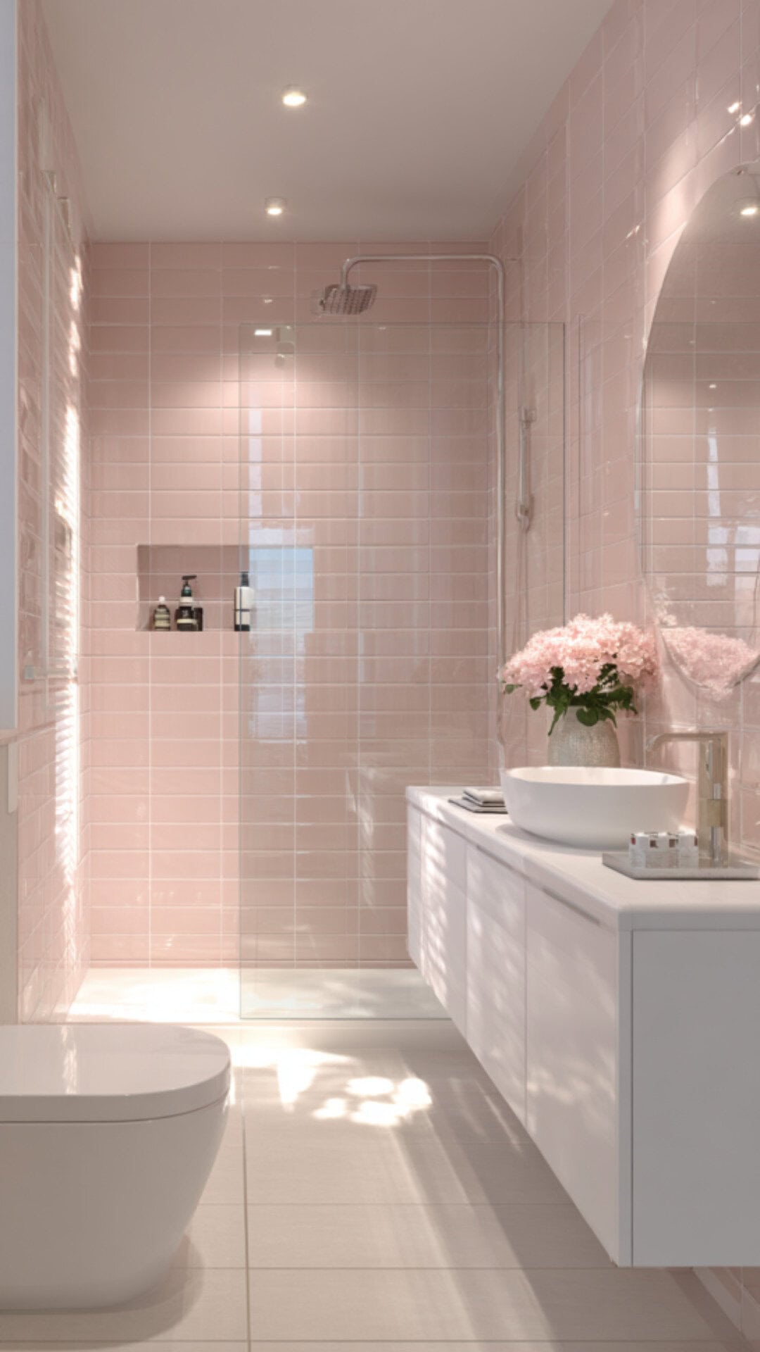 Light Pink Bathroom