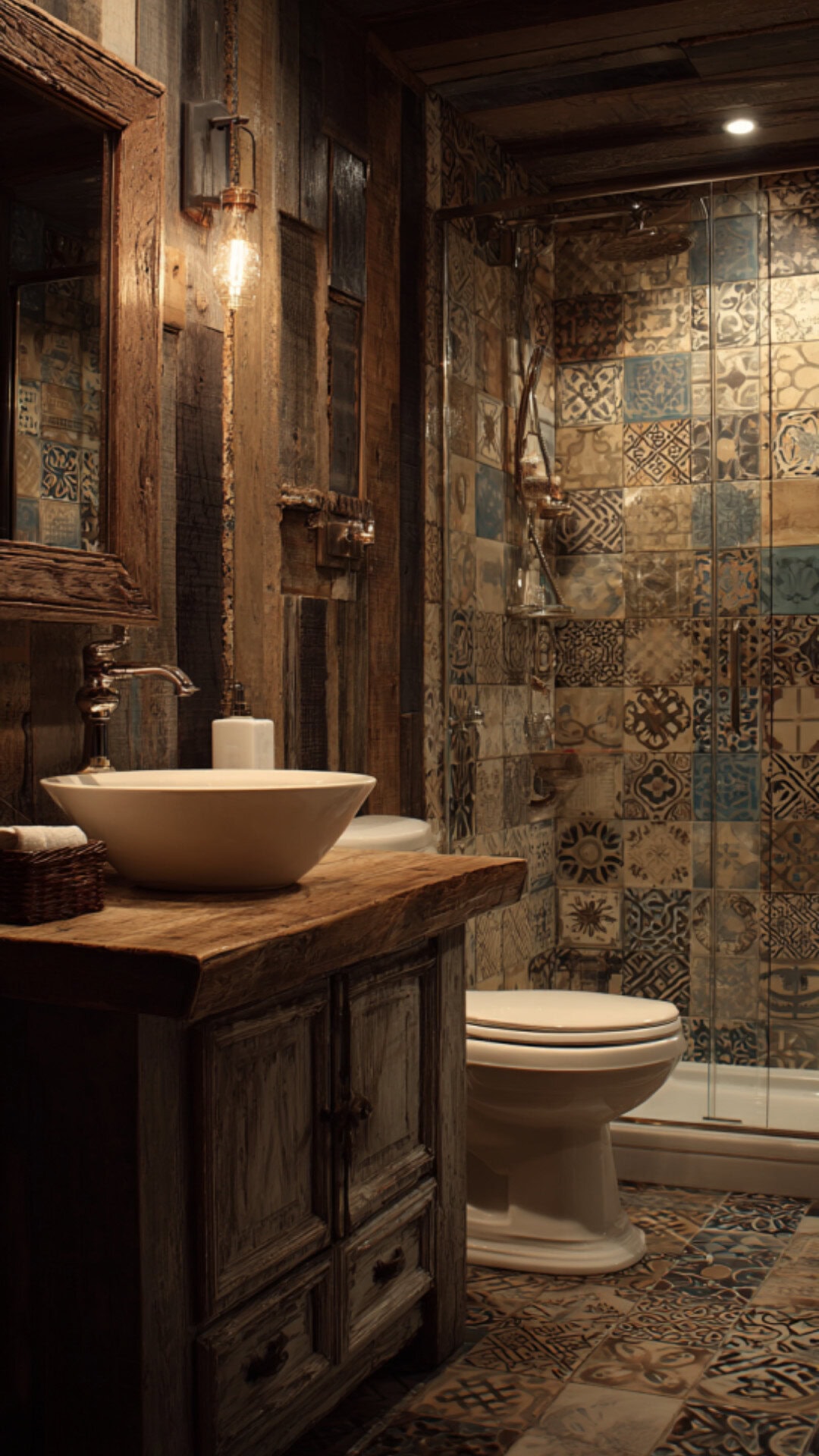 Girly Western Bathroom