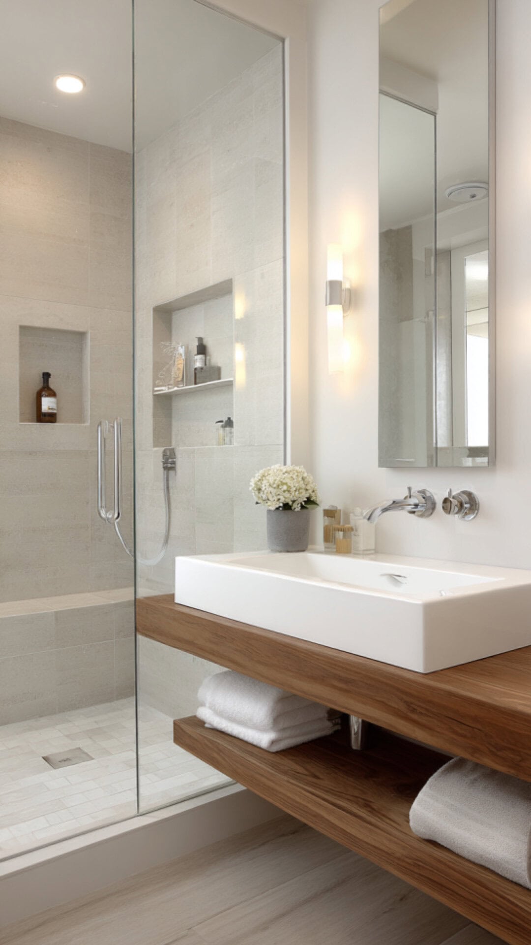 7. Bathroom Sink Floating Sink