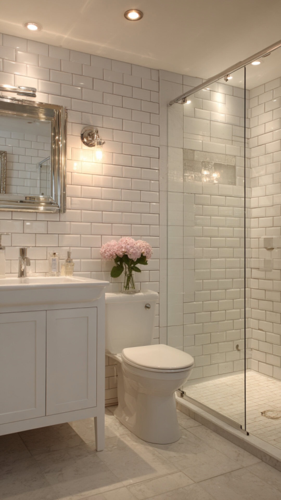 Subway Tile Timeless Bathroom