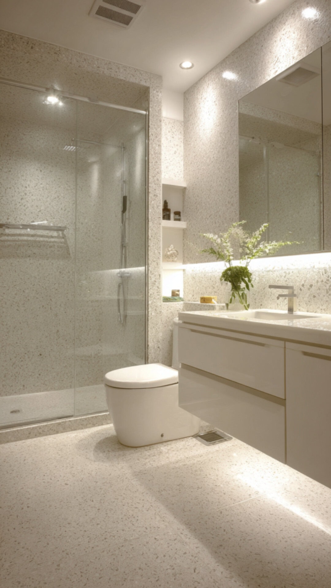 Modern Terrazzo Bathroom