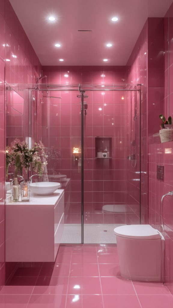 Top 15 Pink Bathroom Color Pairings