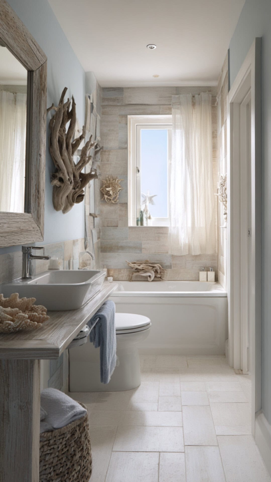 Coastal Cottage Bathroom