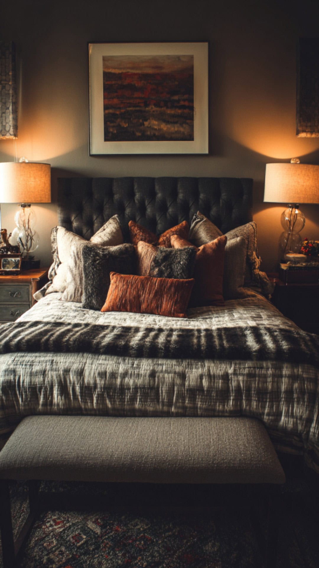 1. Modern Eclectic Bedroom with Artistic Flair