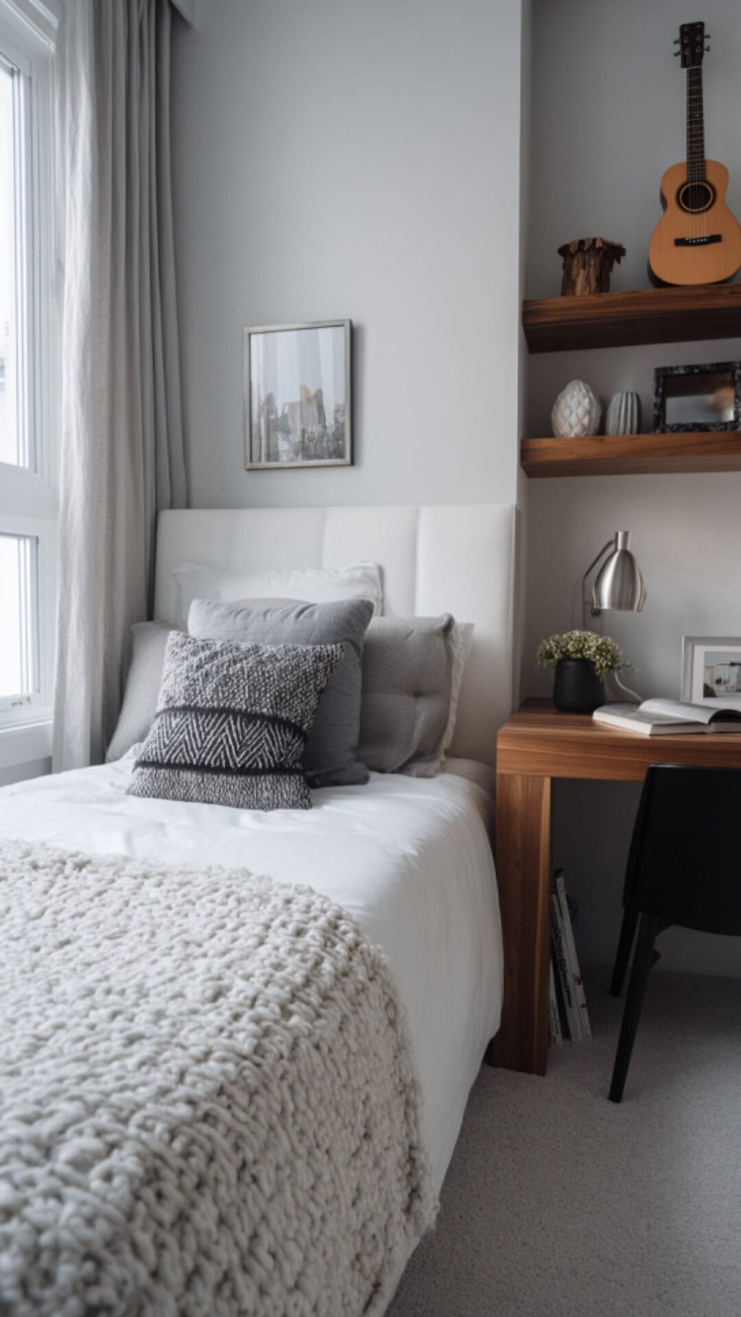 1. Modern Teen Boy Bedroom with Sleek Style