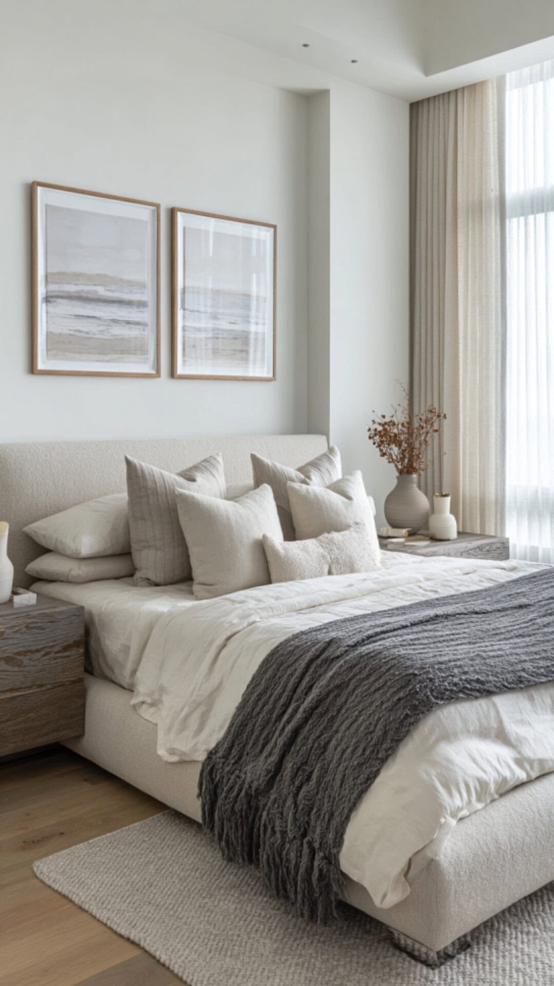1. Modern Neutral Bedroom with Sleek Comfort