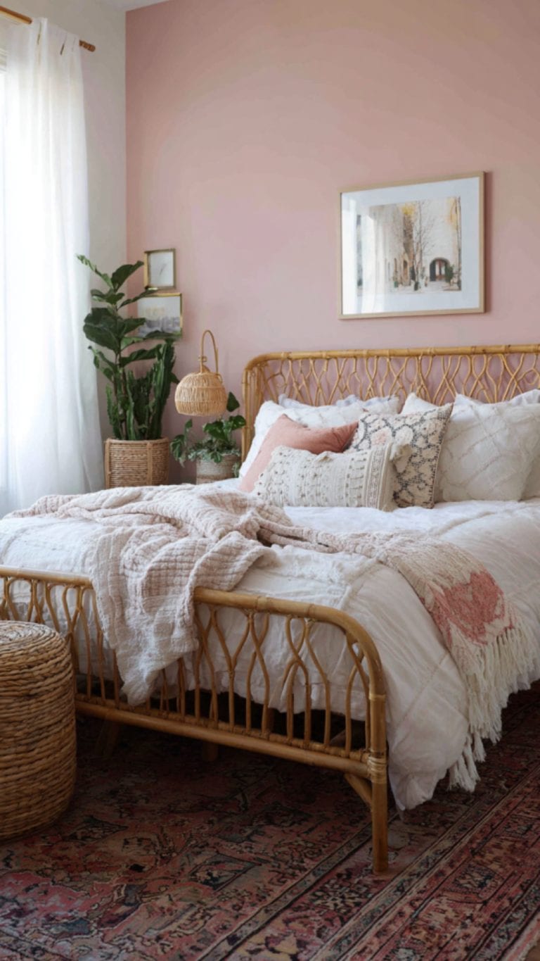 15 Pink Bedroom Inspirations: From Boho to Modern Elegance - Glamorous ...