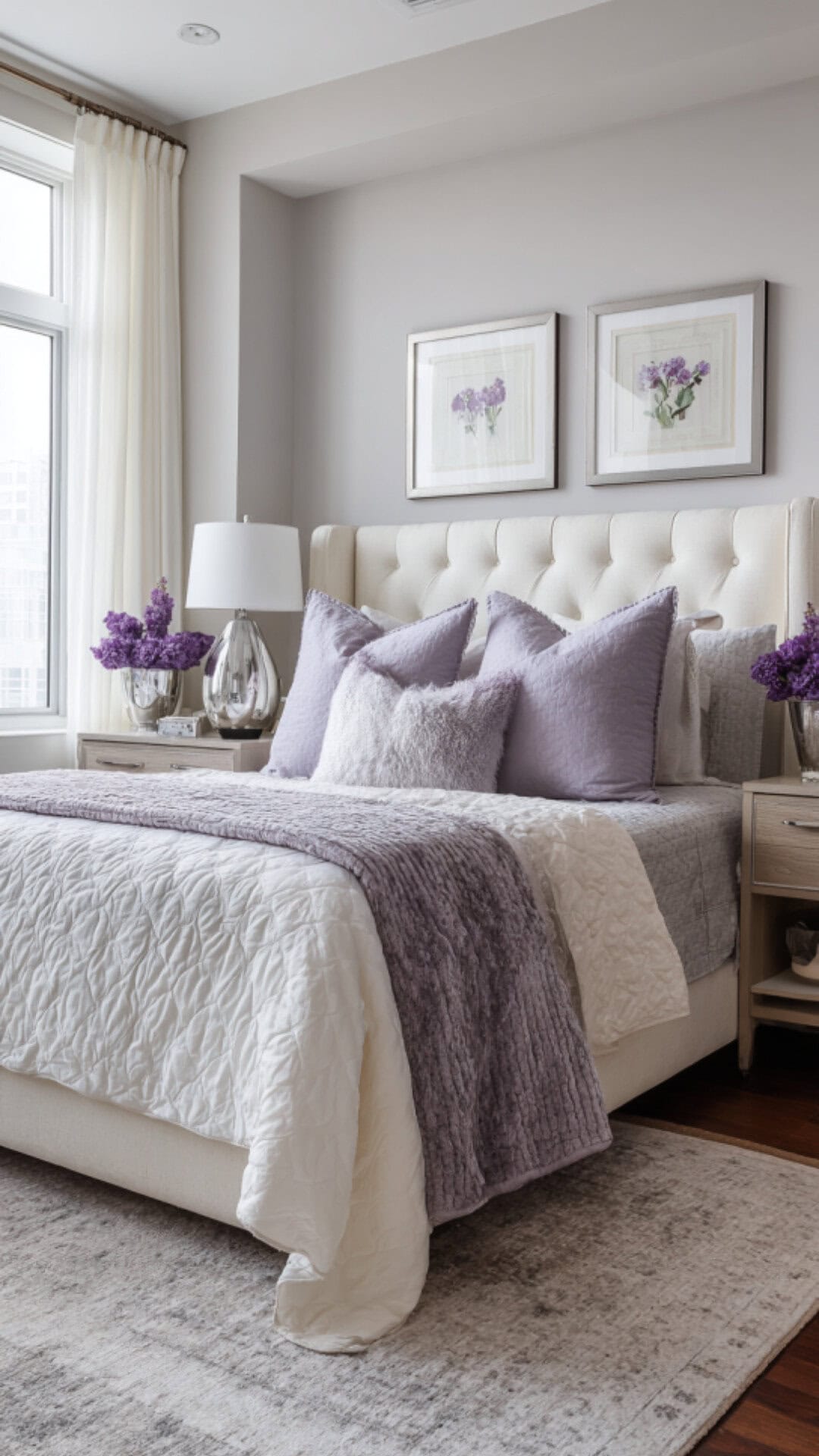 10. Lavender Bedroom Décor for Women