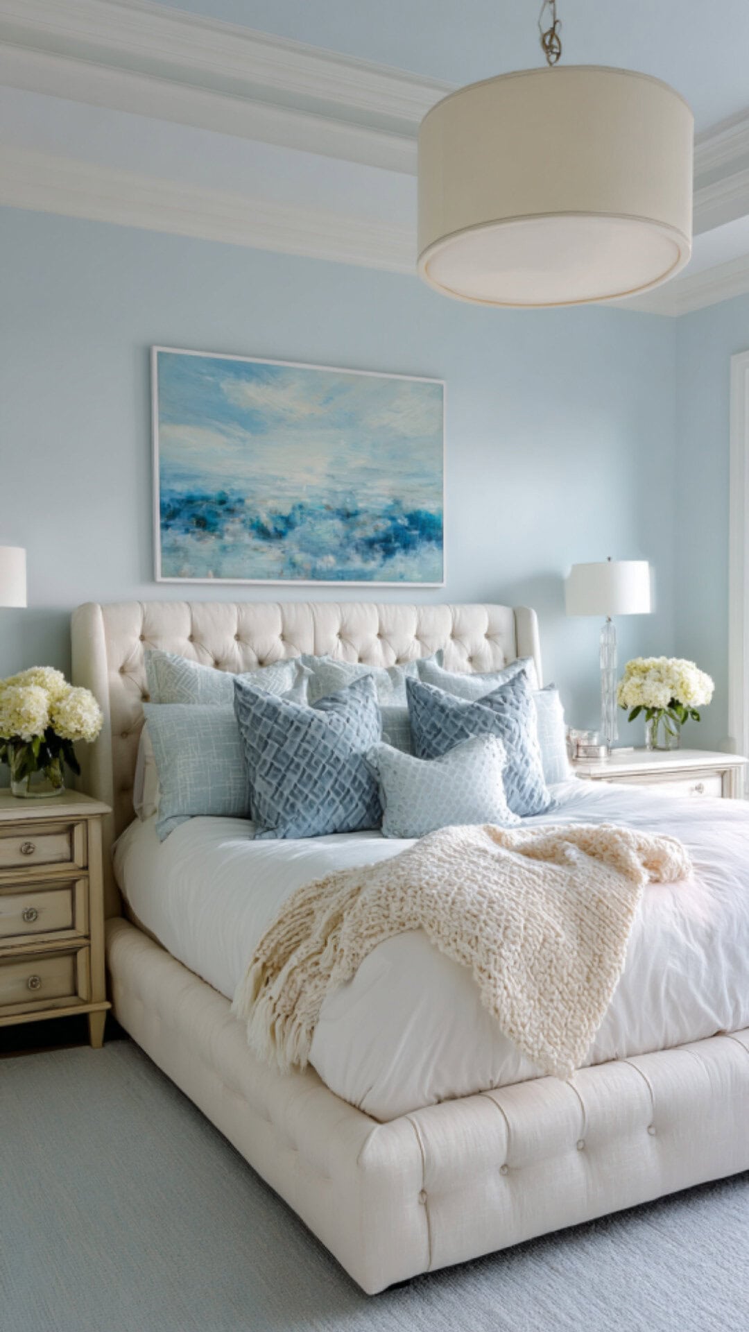 11. Baby Blue Bedroom with Sweet Softness