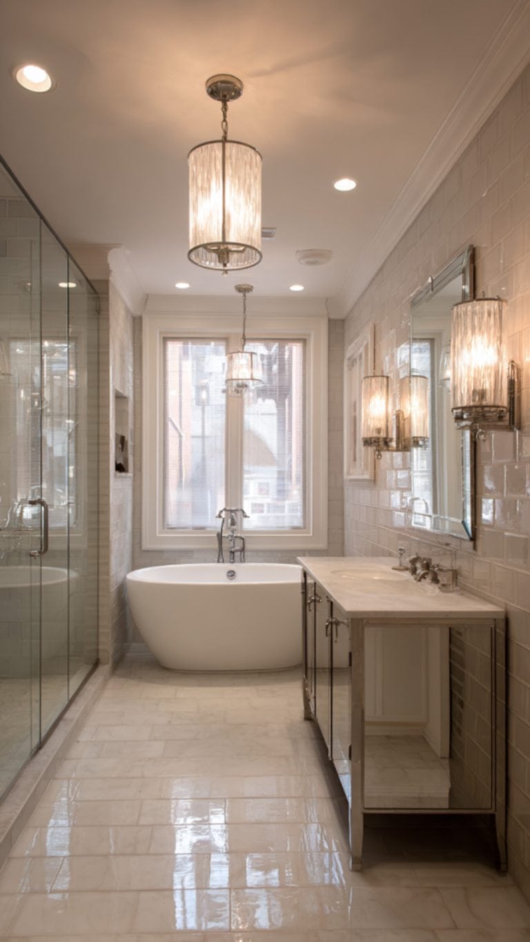 14 Bathroom Sconces Ideas for Stylish Lighting - Glamorous Place